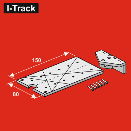[HCT9652-A] H0 Segments de raccordement HCT9652-A I-Track France 