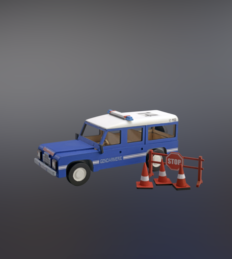 [Artesania Latina 30520  ] POLICE PATROL / COCHE POLICÍA / VOITURE DE POLICE Artesania Latina 30520 