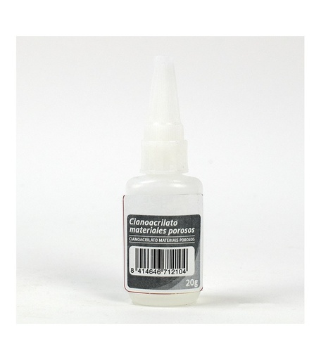 [Artesania Latina 27652  ] Cyanoacrylate Dense pour Matériaux Poreux (20 gr)  Artesania Latina 27652 