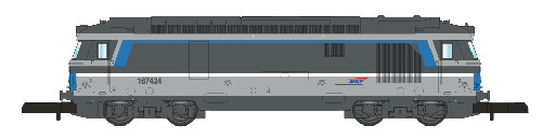[L01-IS1D] BB67424 - Isabelle Digital SNCF V-VI  L01-IS1D Azar Models