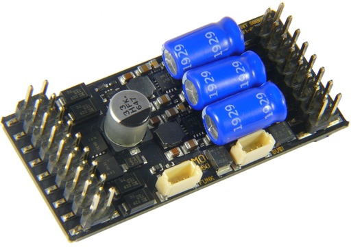 Zimo  MS950K Décodeur son échelle 0 -  50 x 23 x 13 mm -  Audio 2 x 3 W  -  4 A  -  11 Fonctions 