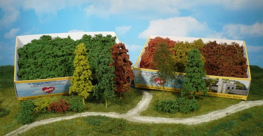 Heki 1634 Arbres et buissons à feuilles caduques, 15 pièces automnales