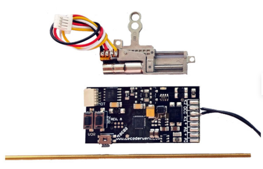 80301 Moteur lent sous table universel avec décodeur intégré, RailCom DecoderWerk 80301
