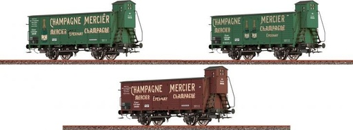[Brawa50701] Brawa 50701 H0 SET Champagne Mercier (3)