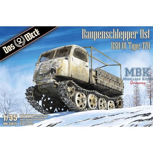 [DW35026] DAS WERK DW35026 Raupenschlepper Ost - RSO /01 Type 470