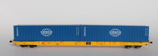 [Igra 96010054] IGRA MODEL 96010054 : Sggnss 80 CLIP chargé de 2 conteneurs  COSCO