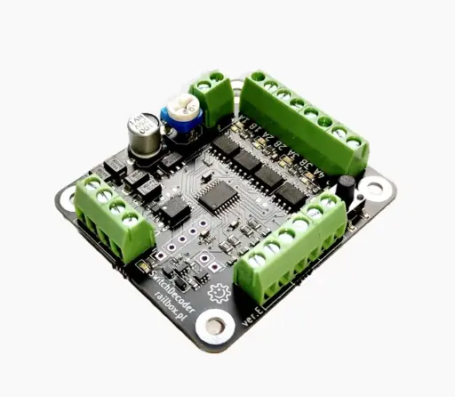 RB4310 Décodeur d'accessoires polyvalent RailBox Electronics 8 sorties 