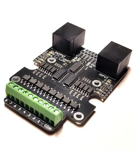 [RB5200] RB5200 S88-N Module de rétrosignalisation avec détection d'occupation 8 entrées RailBOX Electronics 