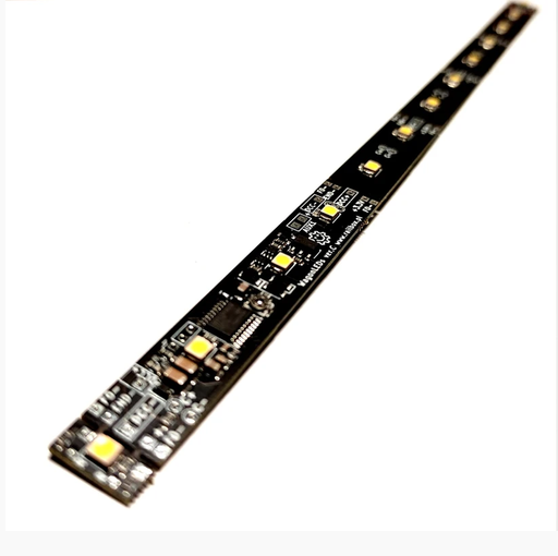 [RB2122(N)] RB2122(N) Barrette d'éclairage  universelle 90 à 250mm DCC ou analogique (couleur neutre) RailBOX Electronics 