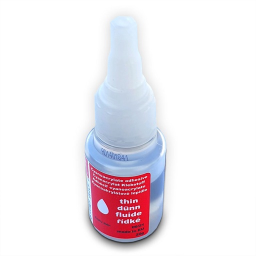 [HC6430] Colle Hacker Cyanoacrylate fluide 20g HC6430