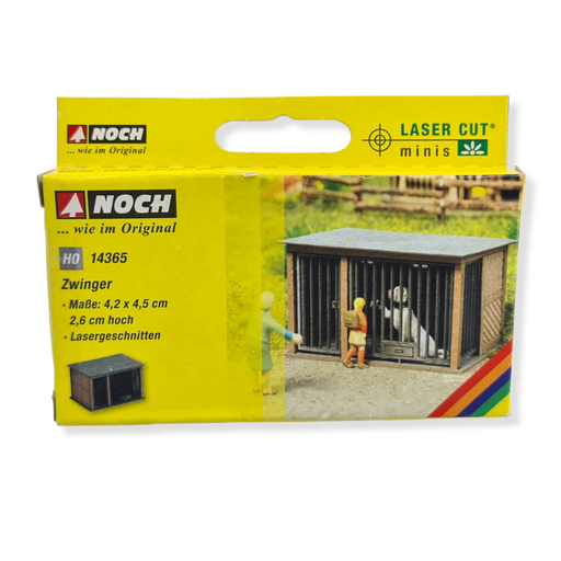 [Noch 14365] Noch 14365 Un Chenil - LaserCut  HO 1/87 - 42x45x26mm