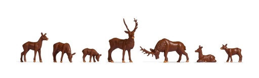 [Noch 18211] Noch HO 18211   Cerfs et biches