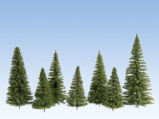 [Noch 26319] Noch 26319  Sapins EpicÃ©as, verts moyens 6 - 15 cm de haut 25 piÃ¨ces