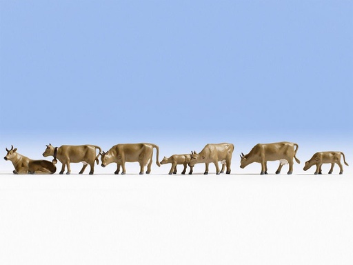 [Noch 36722] Noch 36722   Vaches, brunes foncÃ©es
