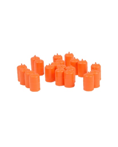 [87TRAIN 22233  ] 20 bouteilles de butane (orange) échelle H0 87TRAIN 22233