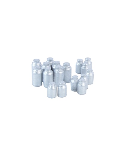 [87TRAIN 22266  ] 17 bidons de lait échelle H0 87TRAIN 22266