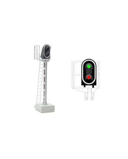 [MAFEN 413201  ] SNCF - Signal principal avec 2 LEDs (vert/rouge) échelle N MAFEN 413201