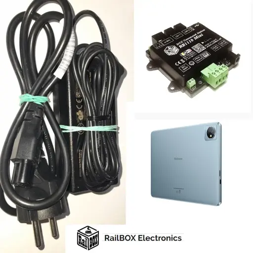 RB1110-mini Centrale DCC avec Wifi intégré RailBox Electronics + Tablette Tablette Tactile 10.1"  Android 13