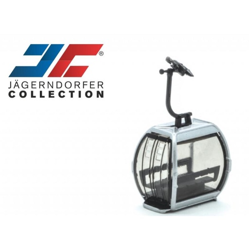 [JC82100] Télécabine Omega V de couleur grise - HO 1/87 - Jagerndorfer 82100