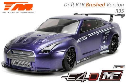 [TM503017-R35] 1/10 Electrique - 4WD Drift - RTR - E4D-MF - R35 Team Magic - TM503017-R35