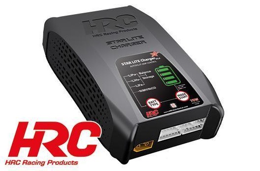 [HRC9356C] Chargeur - 12/230V - HRC Star-Lite Charger V3.0 - 70W - AUTOPILOT SMART Function  HRC Racing - HRC9356C