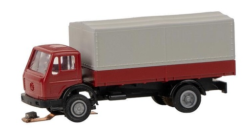 Camion échelle N MB SK Krois-Modell Car-System 7040 base Wiking 