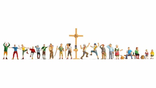 Noch 16140 Set personnages XL "Dans les montagnes 