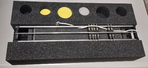 Station de maintenance de locomotives et banc d'essai 4 supports d'essieux échelle HO de Linton 