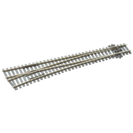 [PECO SL-E89] 1/76 AIGUILLAGE GRAND RAYON L/H 258MM PECO SL-E89  