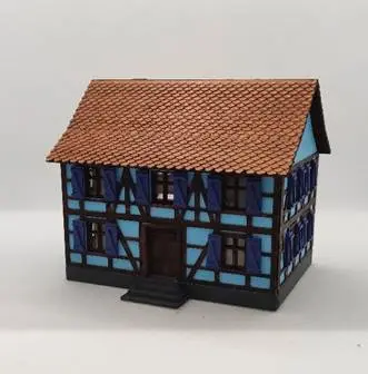 [2206ME] La maison d’Emma Echelle HO Maison d'Antan 2206ME