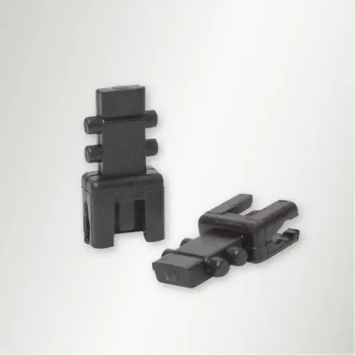 [SD-Modell 1605] 1 kit - Adaptateur pour fixation NEM 355 (TT/N) Pour rallonger le boitier normalisé SD-Modell 1605