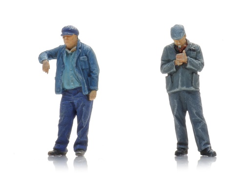 [ARTITEC 7875035  ] SNCF agents d’entretien des vapeurs Bécaud (2x) kit 1:87 ARTITEC 7875035