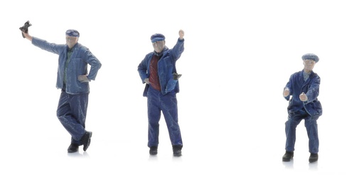 [ARTITEC 5870069  ] SNCF personnel chargeant du charbon (3x) ready 1:87 ARTITEC 5870069