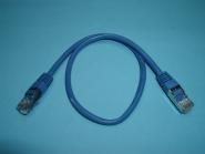 [Câble Patch 0,5m] LDT  Câble Patch 0,5m Câble patch, longueur 0,5m, avec 2 connecteurs RJ-45 Littfinski Daten technik 