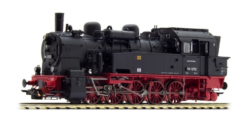 [31100] Locomotive à vapeur H0 T16.1 94 1292 DR Ep III / IV noire état réel vers 1971 LokSound générateur de fumée attelage de manœuvre DC/AC ESU  31100    