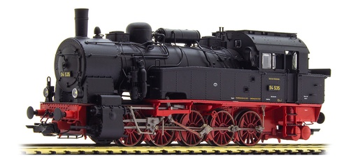 [31104] Locomotive à vapeur H0 BR T16.1 94 535 DRG Ep II noire état réel vers 1930 LokSound générateur de fumée attelage de manœuvre DC/AC ESU  31104    