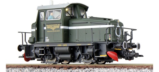 [31430] Locomotive diesel H0 KG230 L02 Regentalbahn verte Ep IV état réel vers 1979 LokSound générateur de fumée attelage de manœuvre DC/AC ESU  31430    