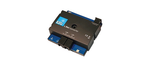 [50097] L.Net converter pour le raccordement de régulateurs manuels et de modules de rétroaction à ECoS ou CS "Reloaded". ESU  50097    