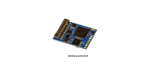 [58210] LokSound 5 Fx DCC/MM/SX/M4 "décodeur vide" 8 broches NEM652  avec haut-parleur 11x15mm écartement : 0 H0 ESU  58210    