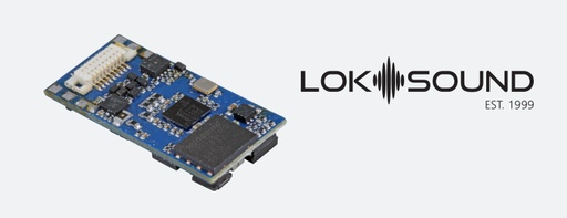 [58818] LokSound 5 micro DCC/MM/SX/M4 "décodeur vide" Next18  avec haut-parleur 11x15mm écartement : N TT H0 ESU  58818    