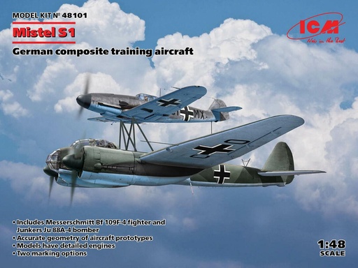 Mistel S1, German composite training aircraft
ICM 48101