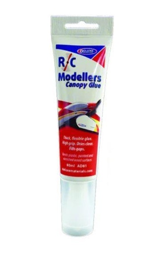 [Deluxe Materials  AD81] R/C MODELLER CANOPY GLUE 80 GR AD81 Deluxe Matérials   