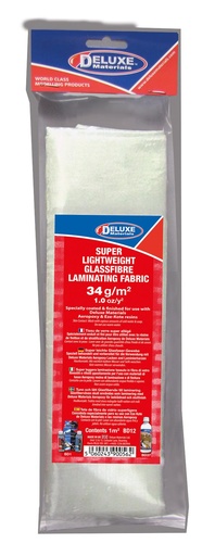 [Deluxe Materials  BD12] FIBREGLASS CLOTH 1OZ 1M2 BD12 Deluxe Matérials   