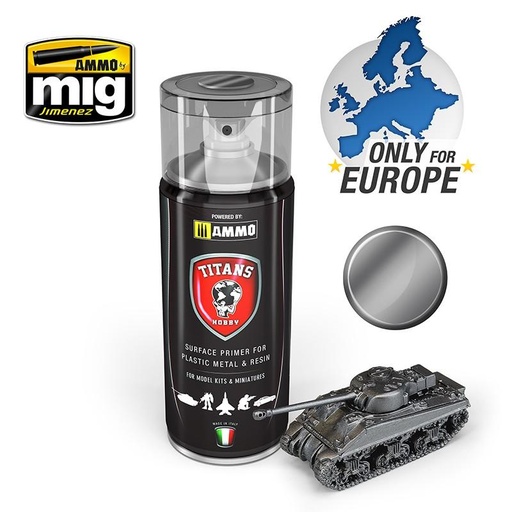 [TTH117] GUN METAL PRIMER TTH117 TITAN HOBBY 