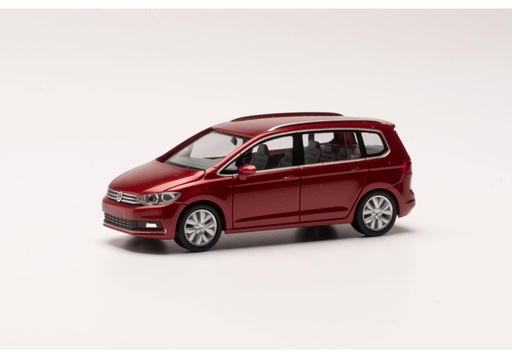 HO  VW Touran, rouge métallisée Herpa 038492-004