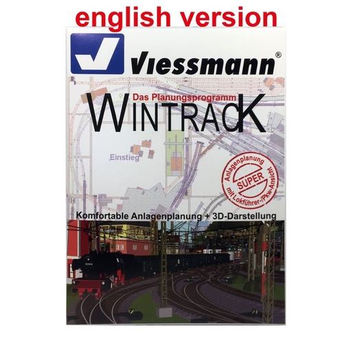 [Viessmann 10061] Viessmann 10061 WINTRACK 3D Vollversion EN