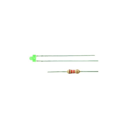 [Viessmann 3554] Viessmann 3554 LED gruen D: 1,8 mm, 3 Stueck