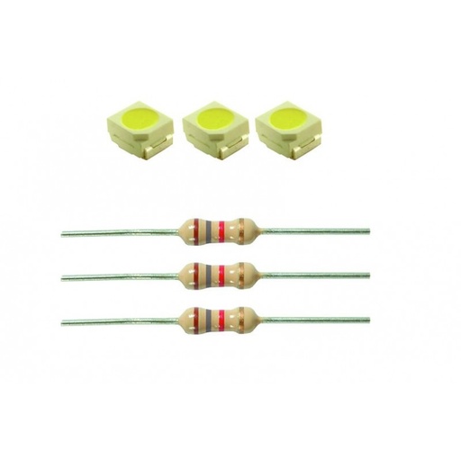 [Viessmann 3556] Viessmann 3556 LEDs weiss D1,8 mm,