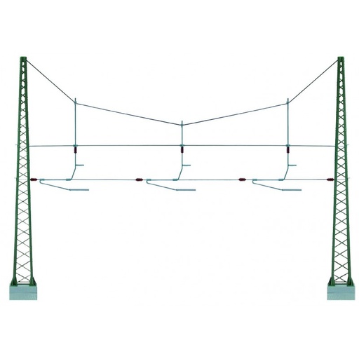 [Viessmann 4162] Viessmann 4162 H0 Quertragwerk ue. 3 Gleise