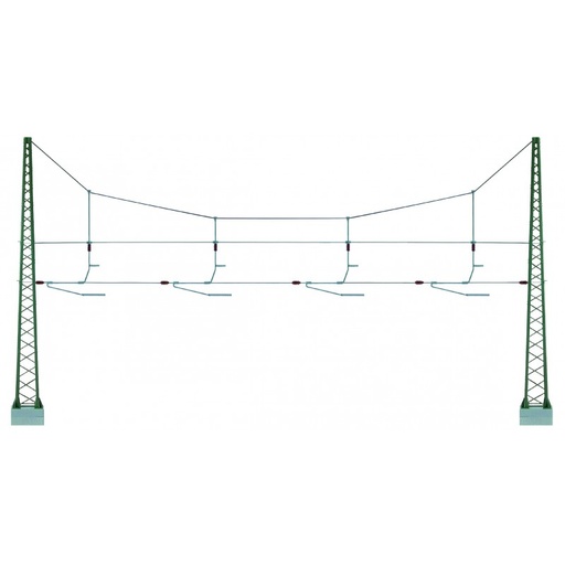 [Viessmann 4163] Viessmann 4163 H0 Quertragwerk ue. 4 Gleise